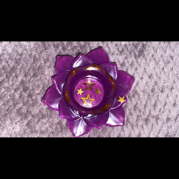 Epoxy resin tea light candle holder - Picture 2 of 4